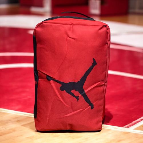 Jordan Black Red Shoes Bag