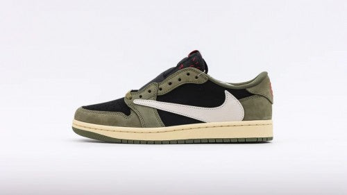 Travis Scott x Air Jordan 1 Low OG SP Black Olive Fix
