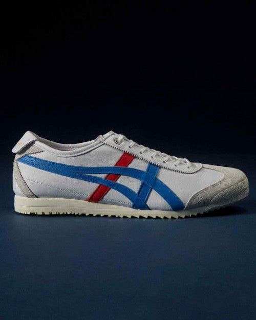 Onitsukaa Tiger Mexico 66 SD White Directoire Blue & Red 5030