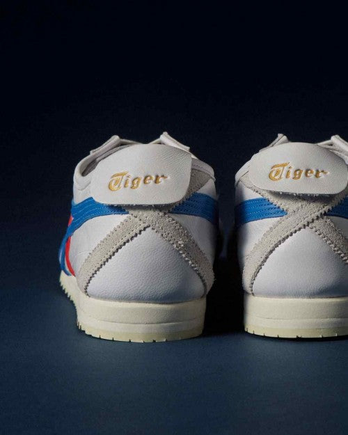 Onitsukaa Tiger Mexico 66 SD White Directoire Blue & Red 5030