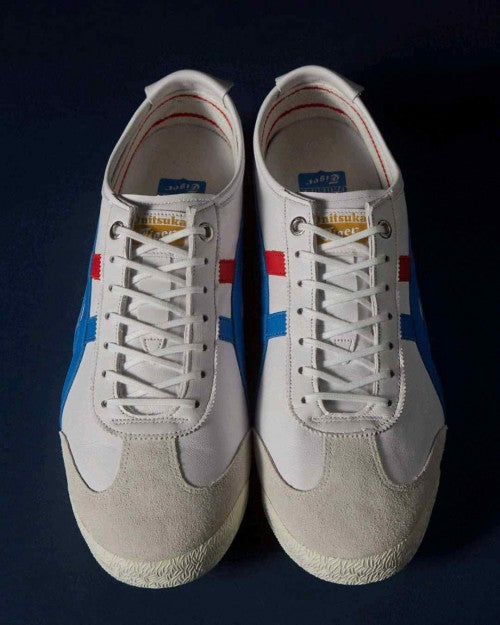 Onitsukaa Tiger Mexico 66 SD White Directoire Blue & Red 5030