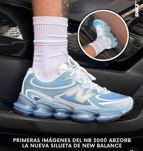 Neww Balance Abzorb 2000 Baby Blue 169