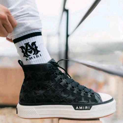 Amirii MA Stars Court High Top Sneakers