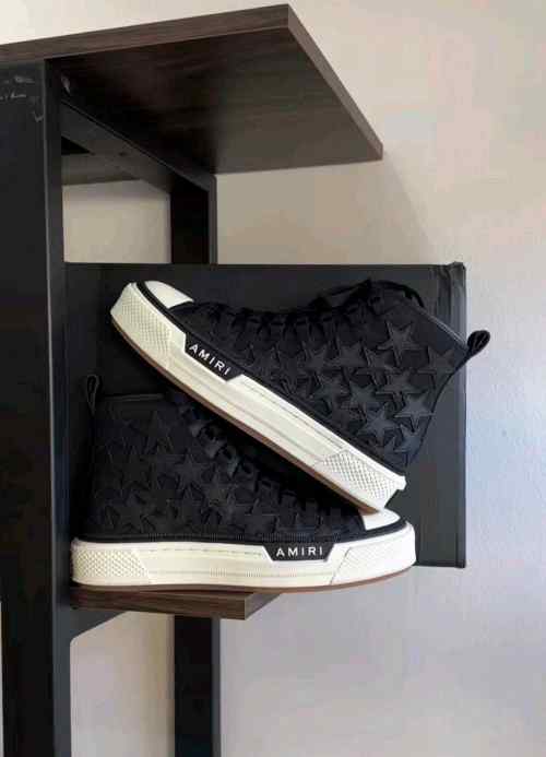 Amirii MA Stars Court High Top Sneakers