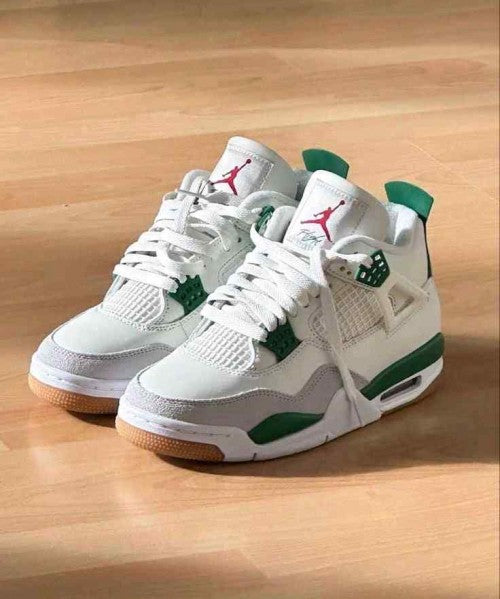 Nik_e Air Jordan Retro 4 Pine Green Semi Ua Quality 230