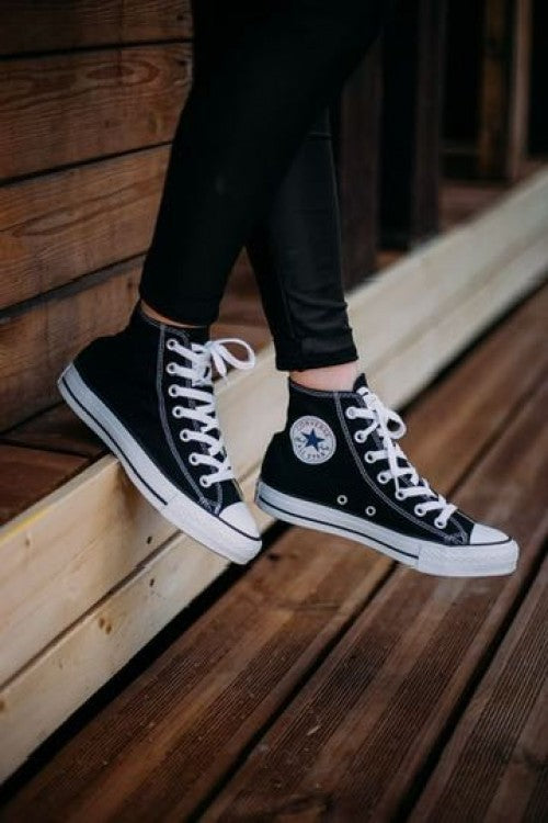 Conversee All Star High Black White For Men s