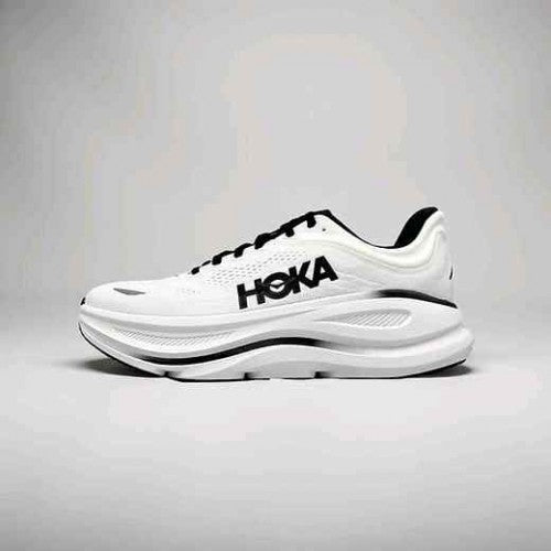 Hoka Bondi 9 White Black