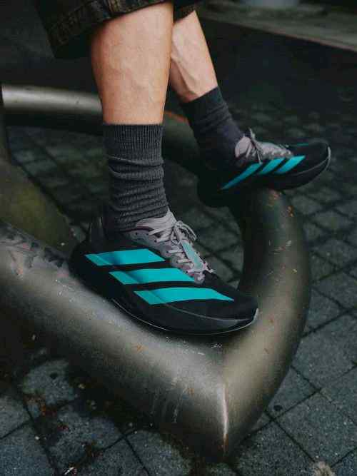 Adidass Adizero Evo SL Black Pure Teal