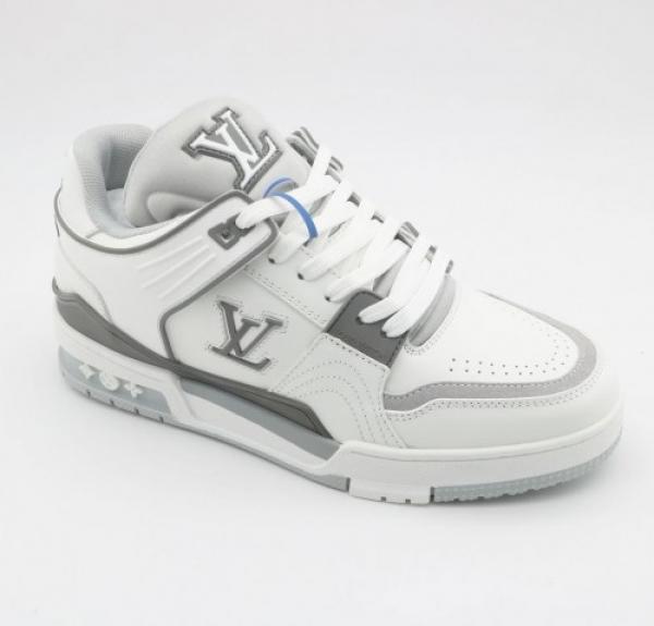 Louis_ Vuitton Trainer Grey White 462