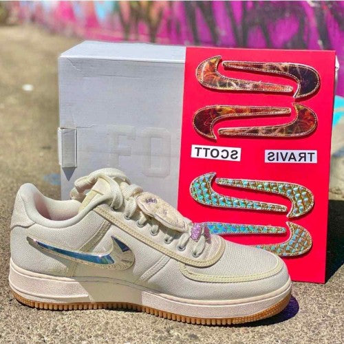 Nikee Airforce 1 Low Travis Scott Sail