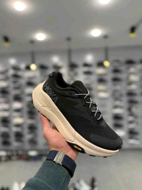 HOKA Transport Black sneakers