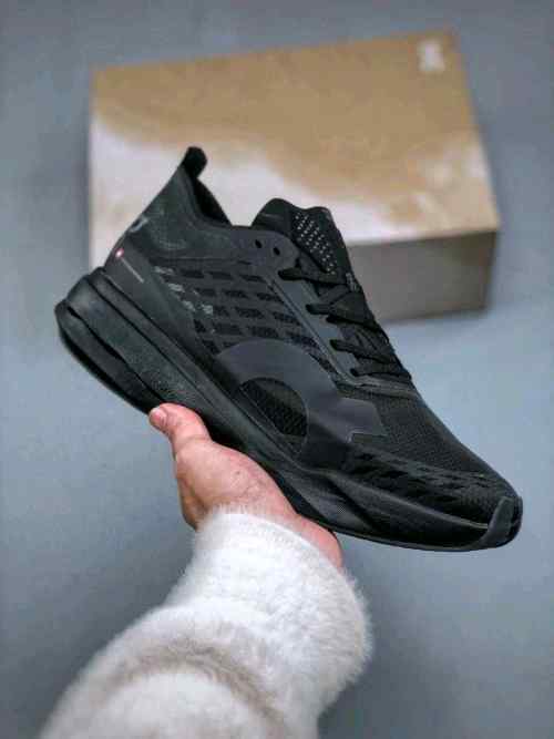 ON Cloud Boom Strike Sneakers - Black