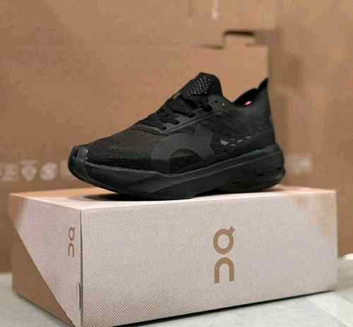 ON Cloud Boom Strike Sneakers - Black