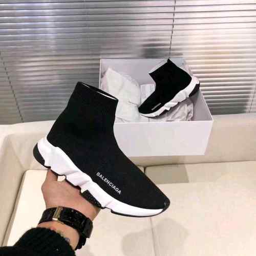 Balenciagaa Speed Trainer Black White 5002