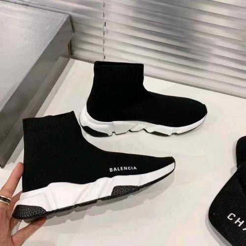 Balenciagaa Speed Trainer Black White 5002