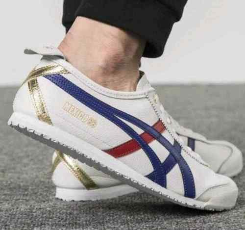 Onitsuka Tiger Mexico 66 White Blue Gold