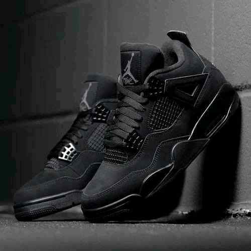 Nikee Air Jordan Retro 4 Black Cat Semi UA