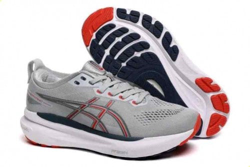 Asicss Gel Kayano 31 Piedmont Grey Fiery Red