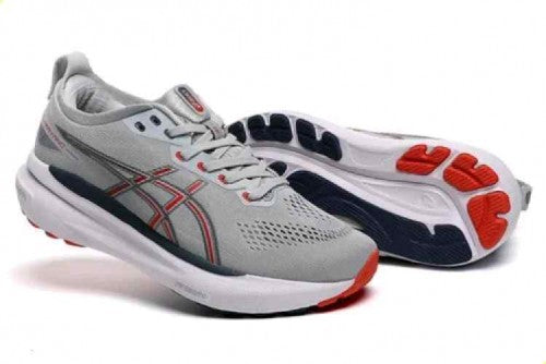 Asicss Gel Kayano 31 Piedmont Grey Fiery Red