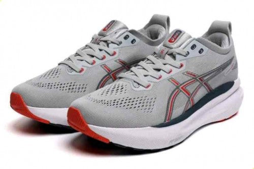 Asicss Gel Kayano 31 Piedmont Grey Fiery Red