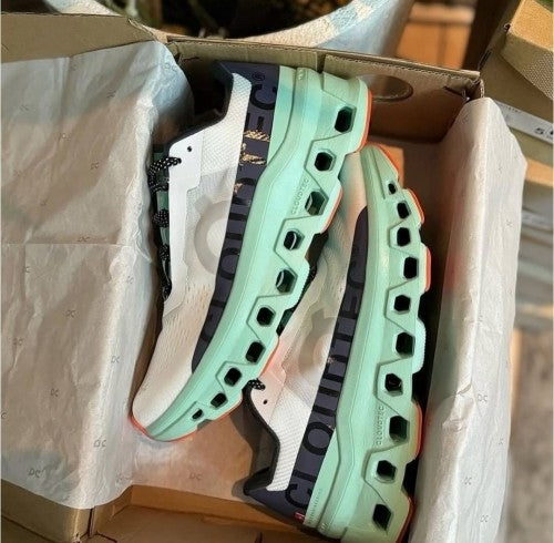 On CloudMonster Undyed White Creek Running Shoes 137