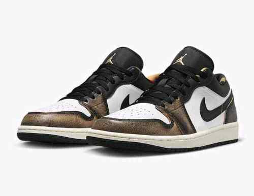 Air jordan 1 Low SE Wear Away Tan yellow