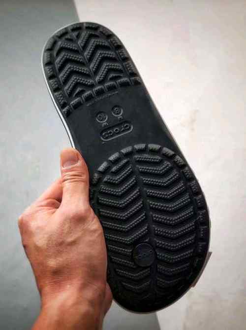 Crocss bayaband flip black pepper legit quality