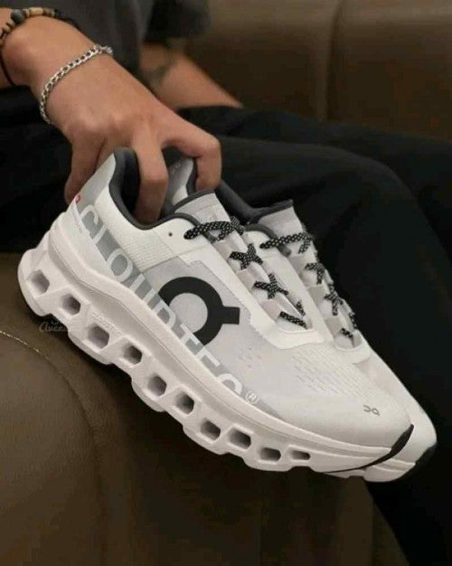 On CloudMonster All White 5074