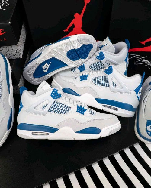 Nikee Air Jordan 4 Retro Military Blue
