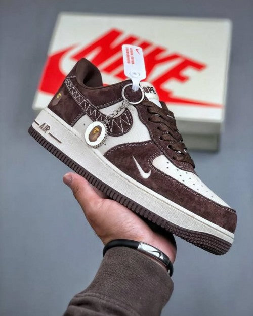 Nike_Airforce 1 Beige Brown 425