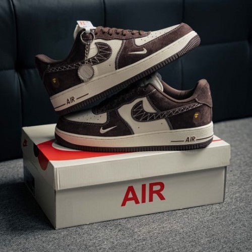 Nike_Airforce 1 Beige Brown 425