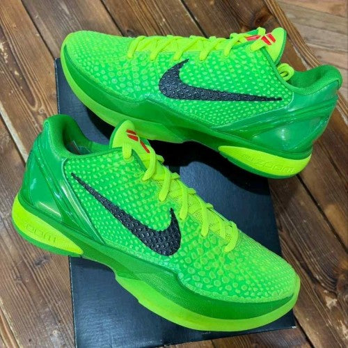 Nikee Kobe 6 Protro Grinch