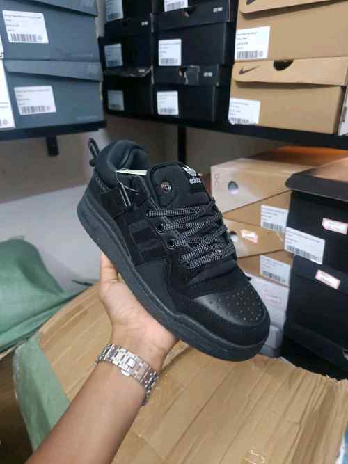 Adidass Forum X Bad Bunny All Black