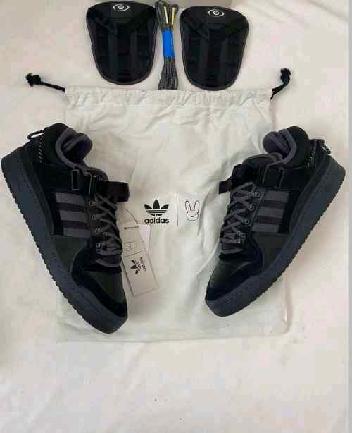 Adidass Forum X Bad Bunny All Black