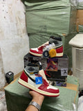 Union LA X Air Jordan 1 High Black Toe UA QUALITY