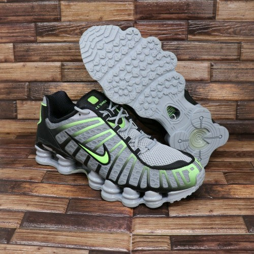 Nikee shox tl wolf grey lime blast grailed