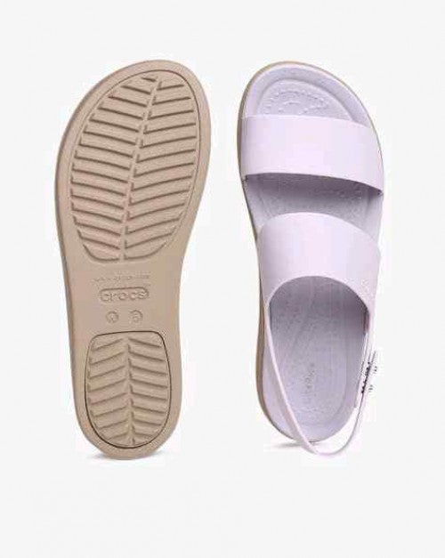 Crocss brooklyn slingback low wedge sandals Mujer