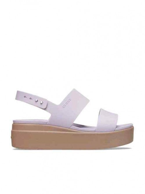 Crocss brooklyn slingback low wedge sandals Mujer