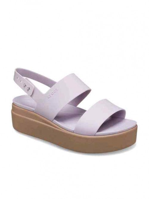 Crocss brooklyn slingback low wedge sandals Mujer