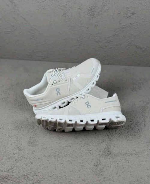 On Cloud 5 Pearl White