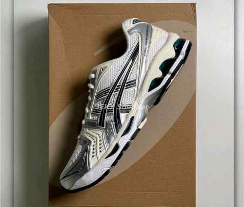 Asicss Gel Kayano 14 Black Cream Metallic Plum