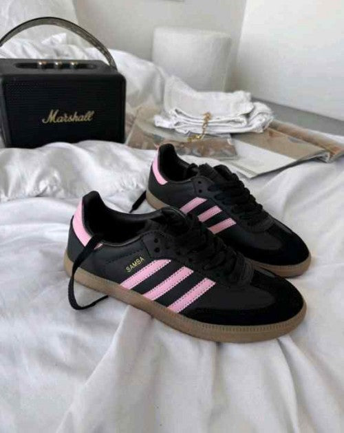 Adidaass Samba Inter Miami Messi Black pink 127