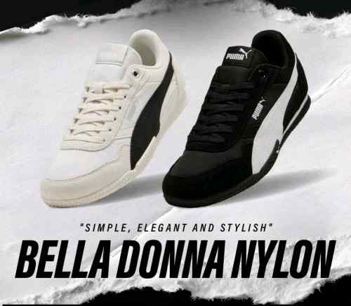 Pumaa Bella Donna Nylon Black White