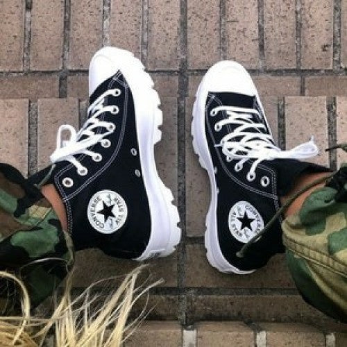 conversee chuck taylor all star lugged hi black for men s