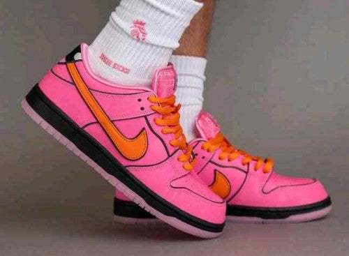 Nikee SB Dunk Blossam Pink PowerPuff