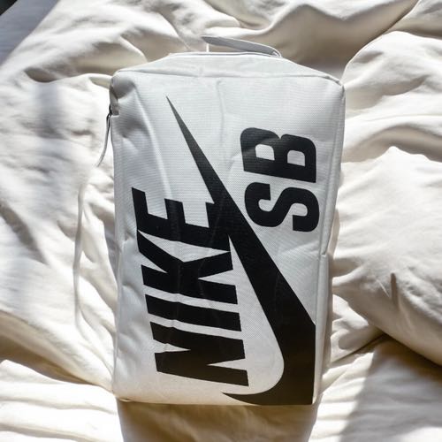 sb dunk black grey shoes bag