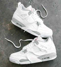 Nikee Air Jordan Retro 4 Oreo Semi Ua