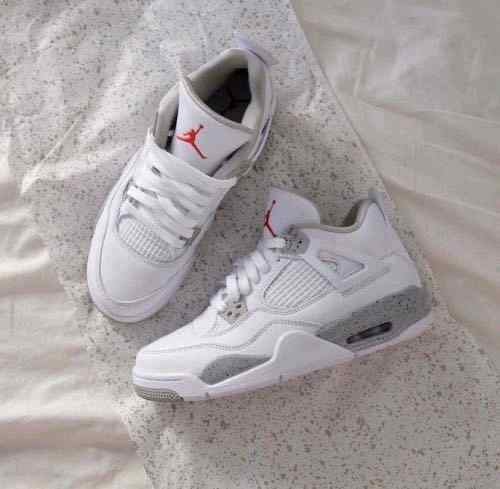 Nikee Air Jordan Retro 4 Oreo Semi Ua