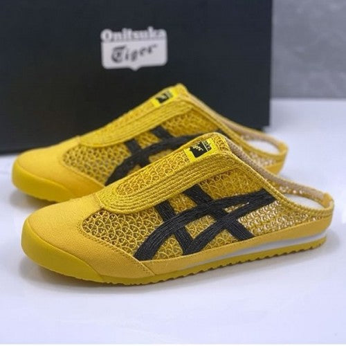 onitsukaa tiger Mexico Half Cut Shoe Sneaker Yellow Blacka
