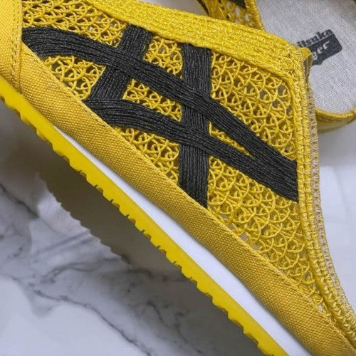onitsukaa tiger Mexico Half Cut Shoe Sneaker Yellow Blacka